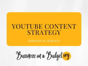 YouTube Channel Content Strategy